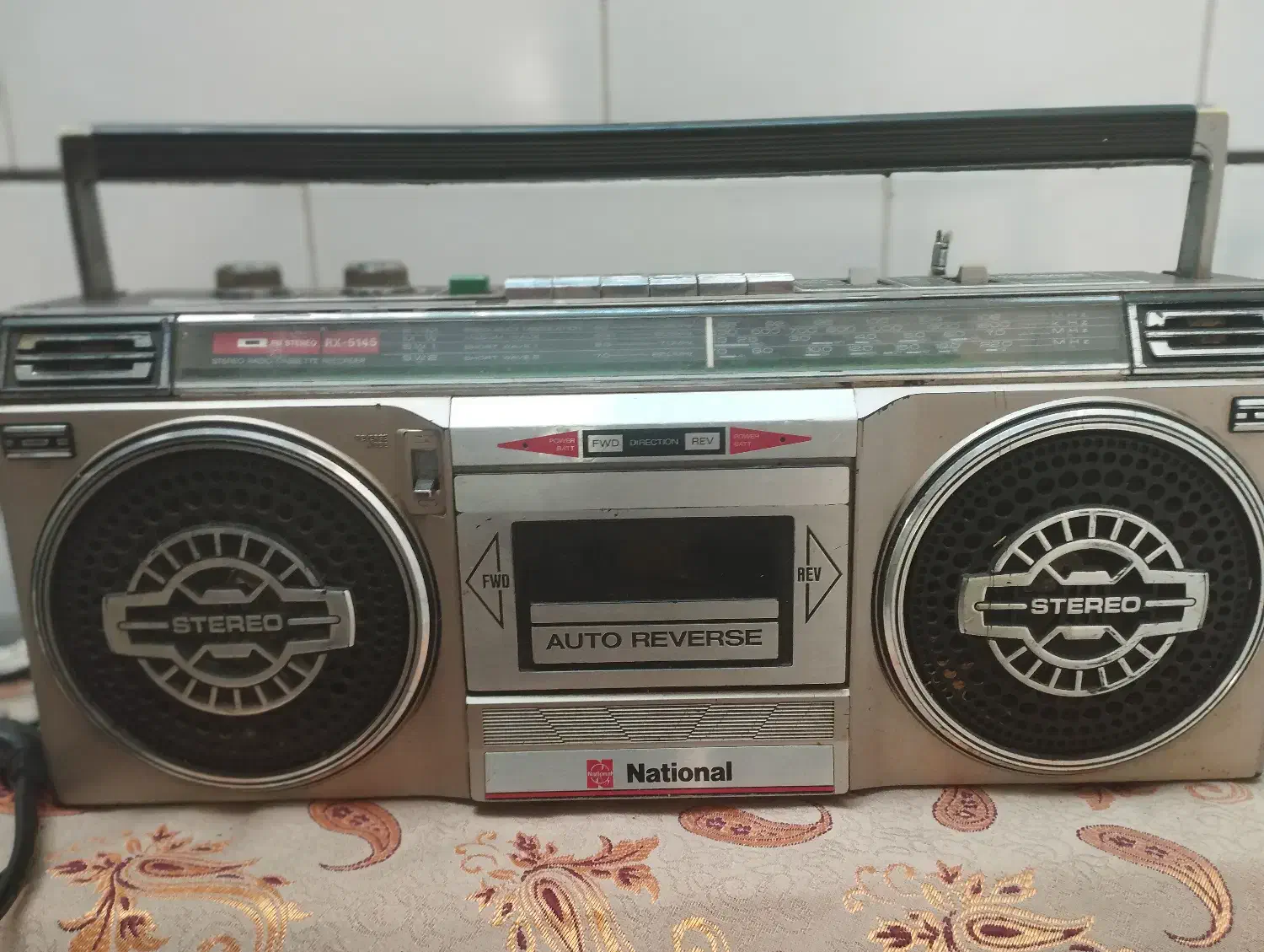 رادیو ظبط ناسیونال ژاپن|سیستم صوتی خانگی|بهبهان, |دیوار