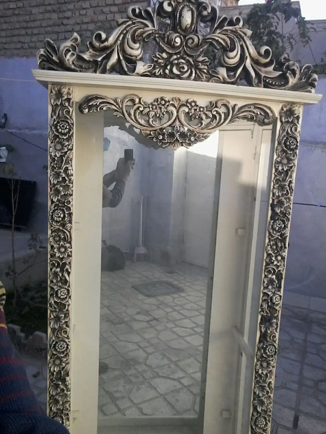 بوفه تمیز پشت آینه|بوفه، ویترین، کنسول|اسفراین, |دیوار