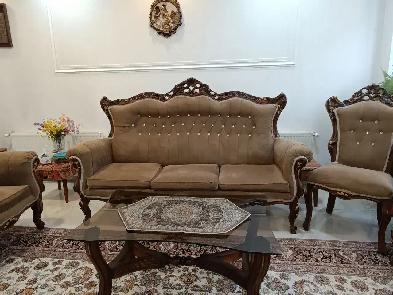 مبلمان سلطنتی|مبلمان خانگی و میز عسلی|بوکان, |دیوار