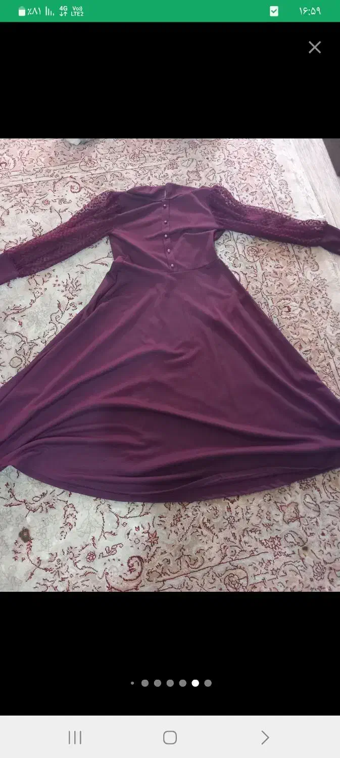 لباس مجلسی نو بنفش|لباس|نظرآباد, رسالت|دیوار