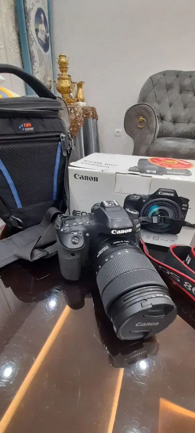 دوربین80D کنون|دوربین عکاسی و فیلمبرداری|قدس, شهرقدس|دیوار