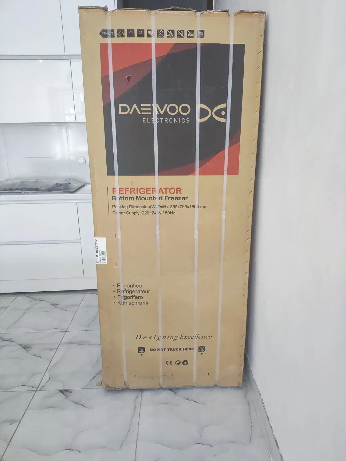 یخچال و فریزر پایین دوو مدل اولتیمو D5BF-0028GW|یخچال و فریزر|کرمانشاه, |دیوار