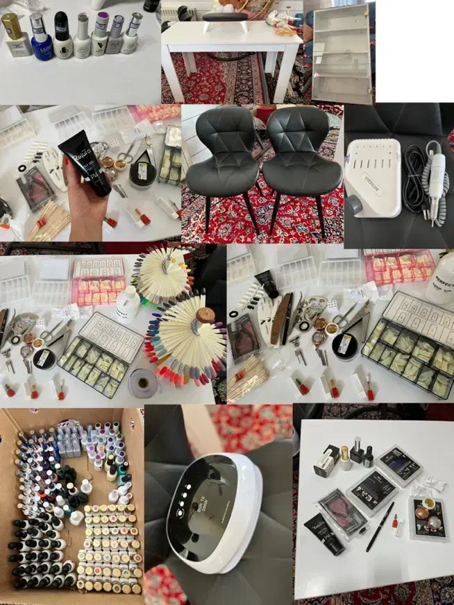 وسایل کاشت ناخن|آرایشی، بهداشتی، درمانی|یزد, |دیوار