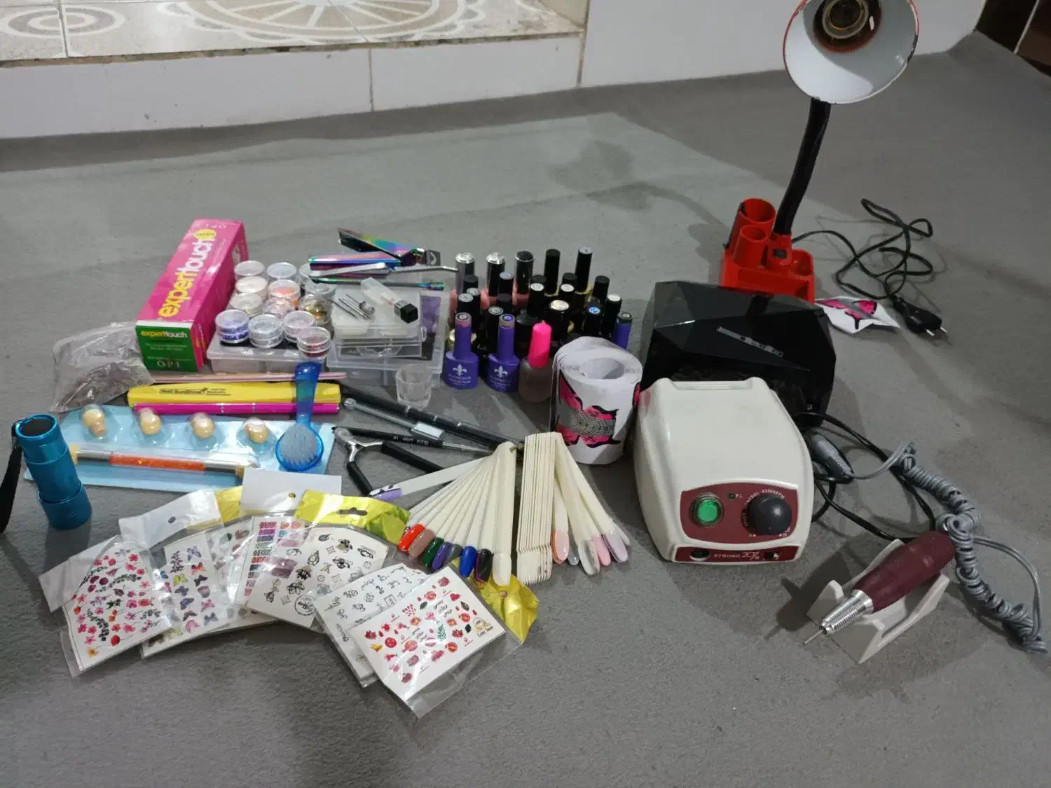 وسایل کاشت ناخن|آرایشی، بهداشتی، درمانی|قرچک, داوود آباد|دیوار