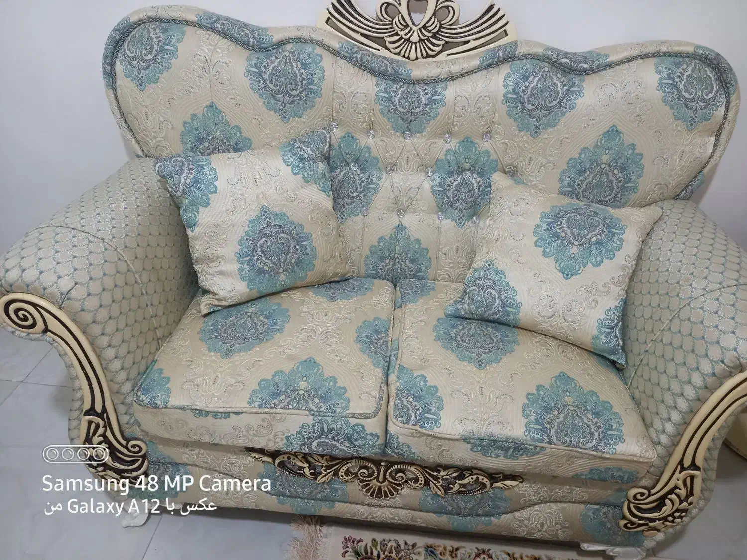 مبل ۷ نفره همراه روکش|مبلمان خانگی و میز عسلی|مراغه, |دیوار