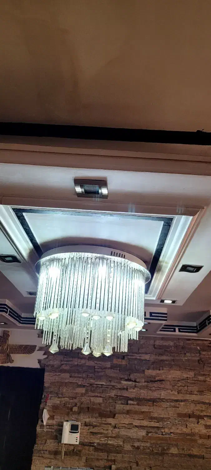 لوستر|لوستر و چراغ آویز|وحیدیه, |دیوار