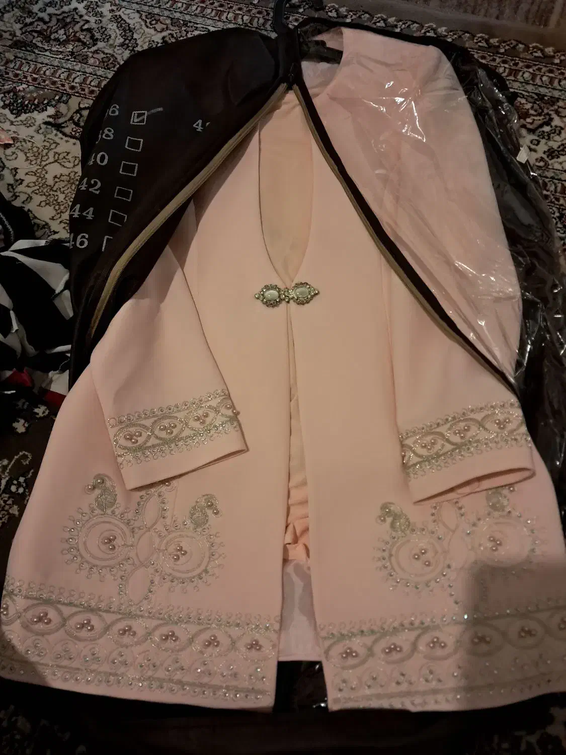 لباس مجلسی سایز۳۸ با کفش مجلسی برند زارا|لباس|برخوار, |دیوار