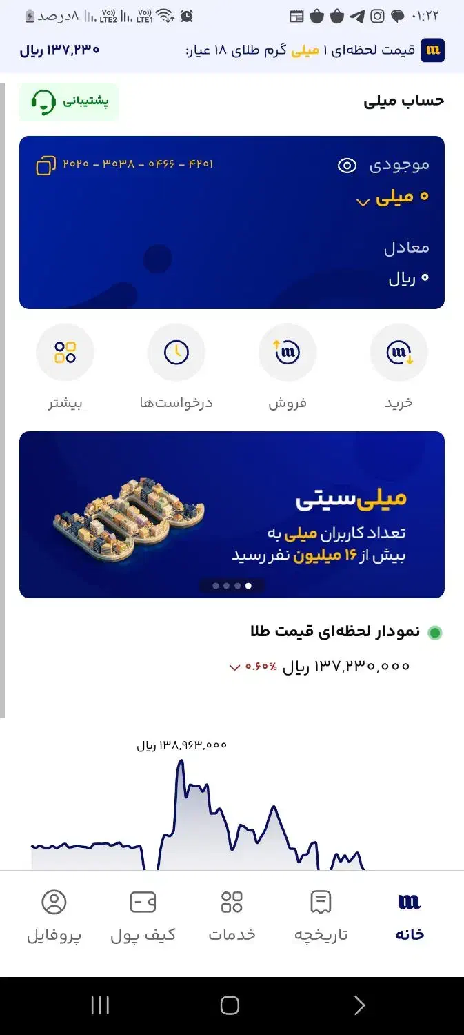 کد را بزنید تا طلا ببرید|کارت هدیه و تخفیف|ری, دولت‌آباد|دیوار