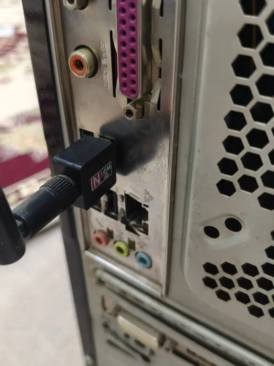 کیس کامپیوتر سالم به همراه مانیتور|رایانه رومیزی|نهاوند, |دیوار