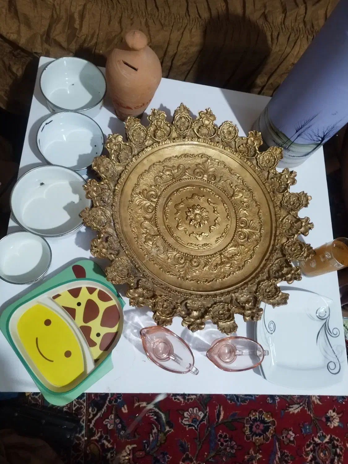 فروش تعدادی وسیله خانه و آشپزخانه|ظروف سرو و پذیرایی|شاهین‌شهر, شهرک گلدیس|دیوار