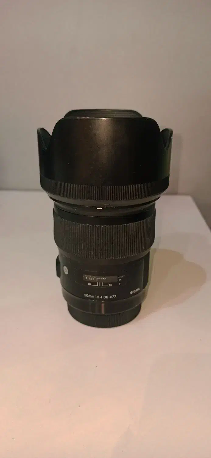 لنز سیگما سری آرت 50mm F1. 4 کنون|دوربین عکاسی و فیلم‌برداری|قرچک, شهرک طلائیه|دیوار