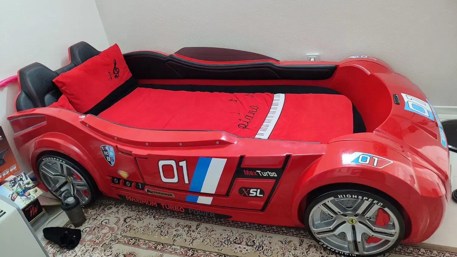 تخت خواب مدل ماشین|تخت و سرویس خواب|شاهینشهر, بوستان حافظ|دیوار