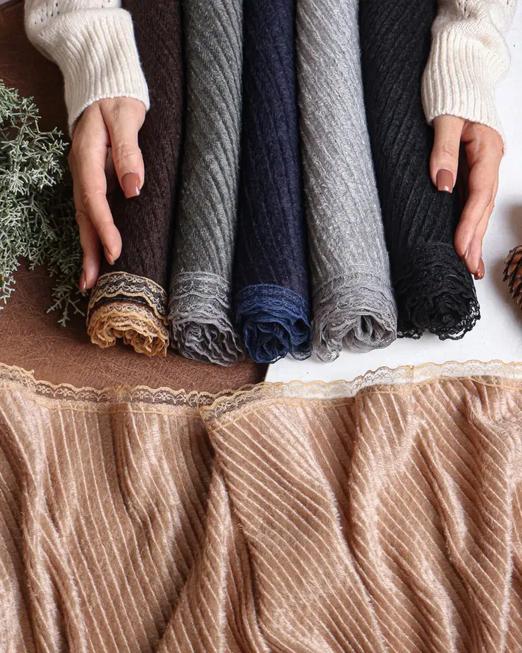 شال مخملی|لباس|برازجان, |دیوار