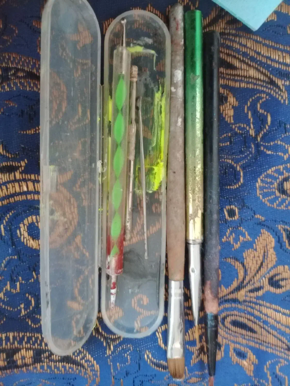 وسایل کاشت ناخن 4500|آرایشی، بهداشتی، درمانی|اردکان, |دیوار