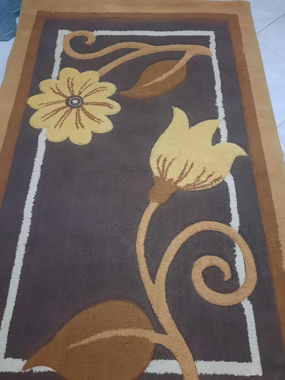 گلیم فرش چهار متری در حدنونو فقط ۱۳۵۰ شسته|فرش|تهران, سجاد|دیوار