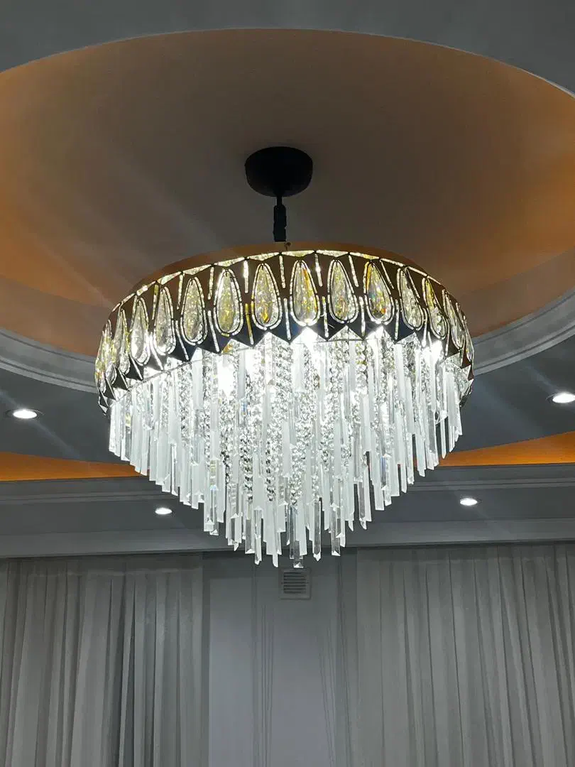 لوستر سه حالته ال ای دی در حد نو|لوستر و چراغ آویز|تهران, بهداشت|دیوار