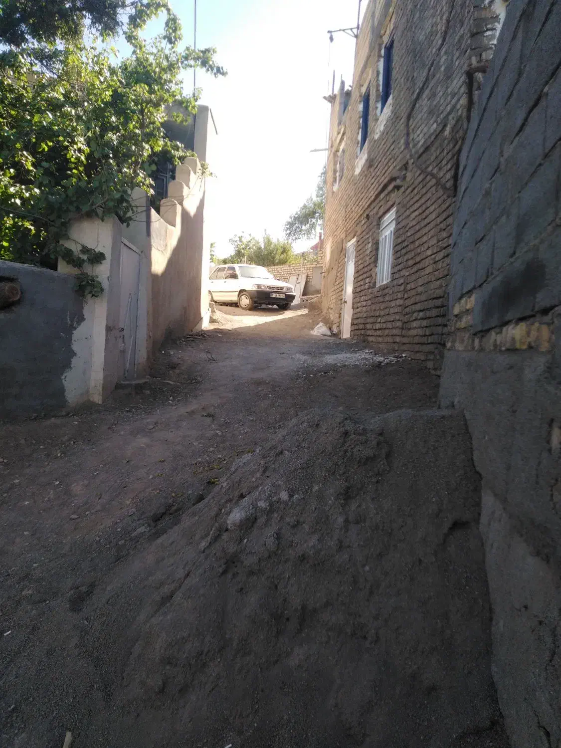باغچه چهاردیواری وشنوه بخش کهک برجاده ماشین رو|فروش زمین و ملک کلنگی|قم, شاه سید علی|دیوار