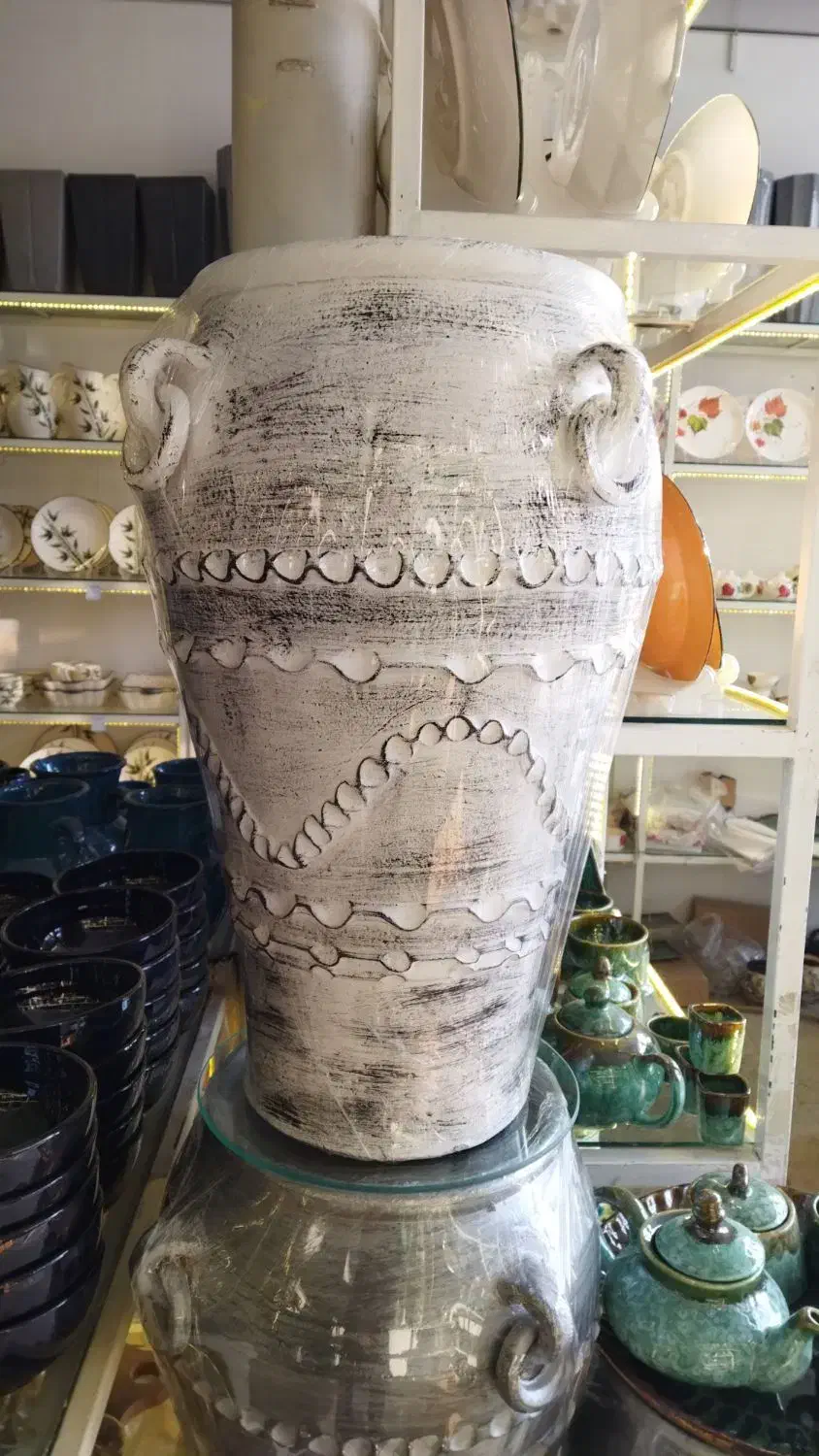 گلدان پتینه|صنایع دستی و سایر لوازم تزئینی|لالجین, |دیوار