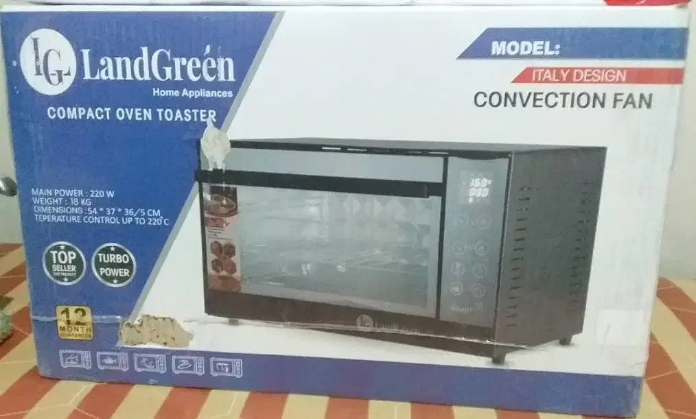 فروش آون توستر نو لند گرین|اجاق گاز و لوازم برقی پختوپز|تهران, مرزداران|دیوار