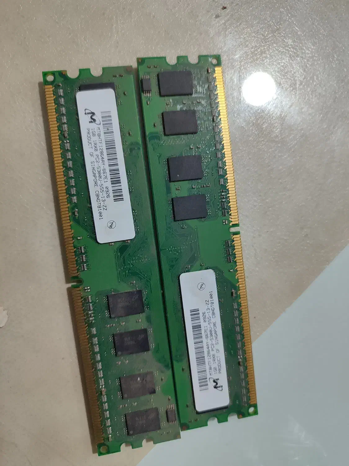 رم کامپیوتر  هرکدوم 1گیگ|قطعات و لوازم جانبی رایانه|قلعه نو, |دیوار