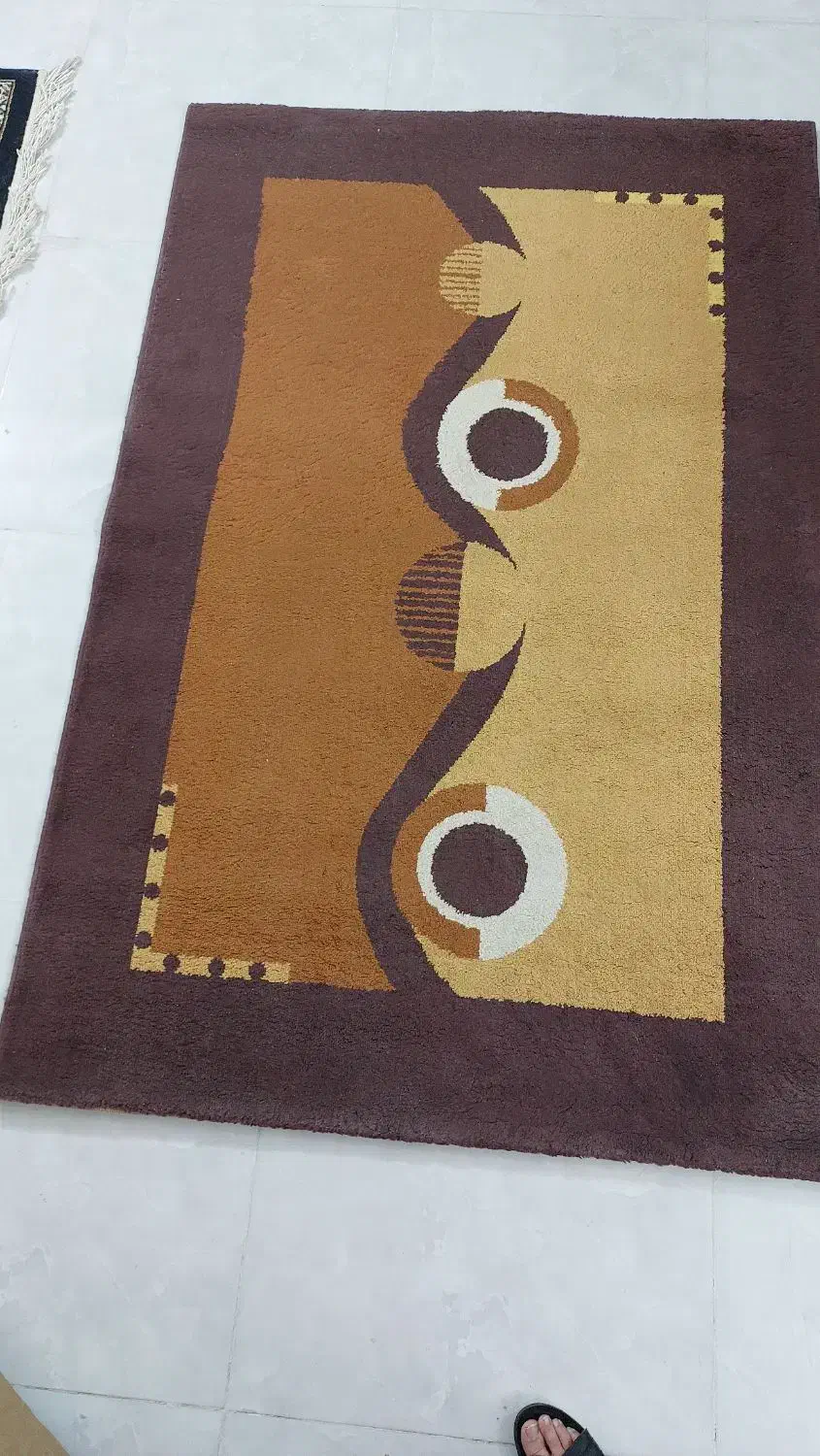 دوعدد گلیم فرش شیک کرک بلند ،نرم ،ترک|گلیم، جاجیم، گبه|بروجرد, |دیوار