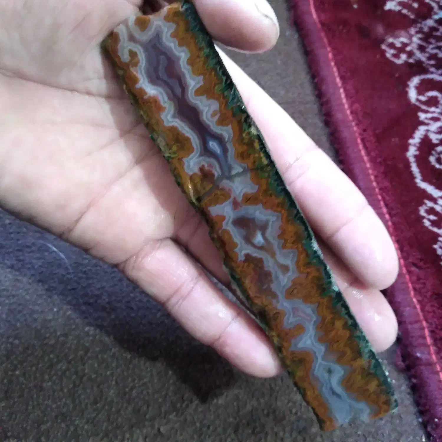 عقیق  سلیمانی|جواهرات|خوسف, |دیوار