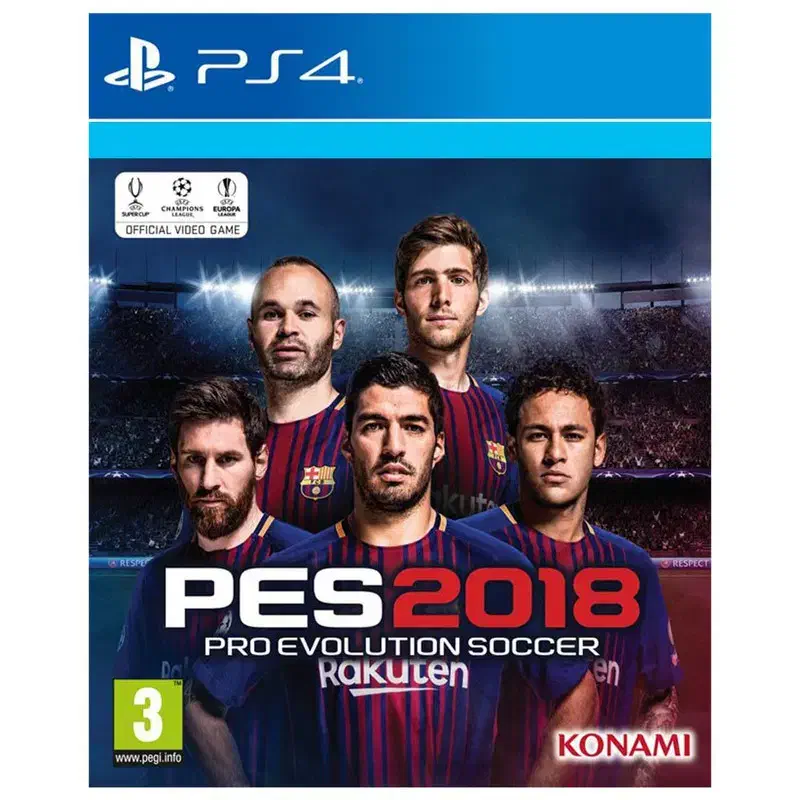 دیسک pes2018 برای ps4|کنسول، بازی ویدئویی و آنلاین|تربت جام, فاز ۳ فرهنگیان|دیوار