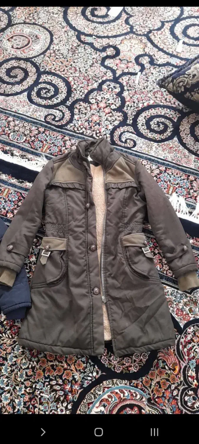 کاپشن دخترانه ۱۲سال|لباس|اردکان, |دیوار