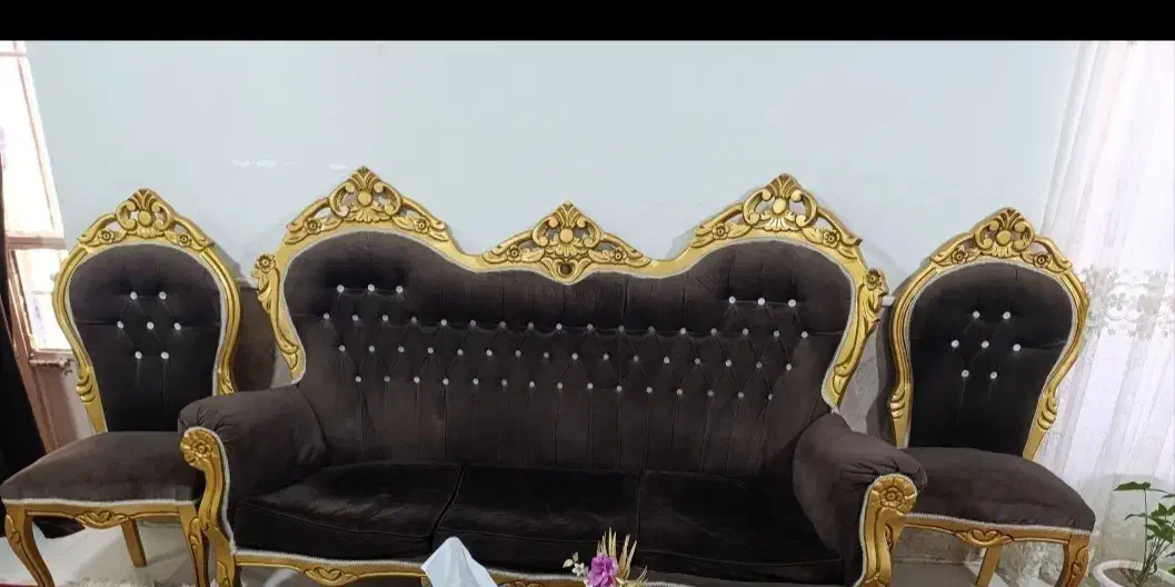 مبل سلطنتی|مبلمان خانگی و میز عسلی|ملکآباد, |دیوار