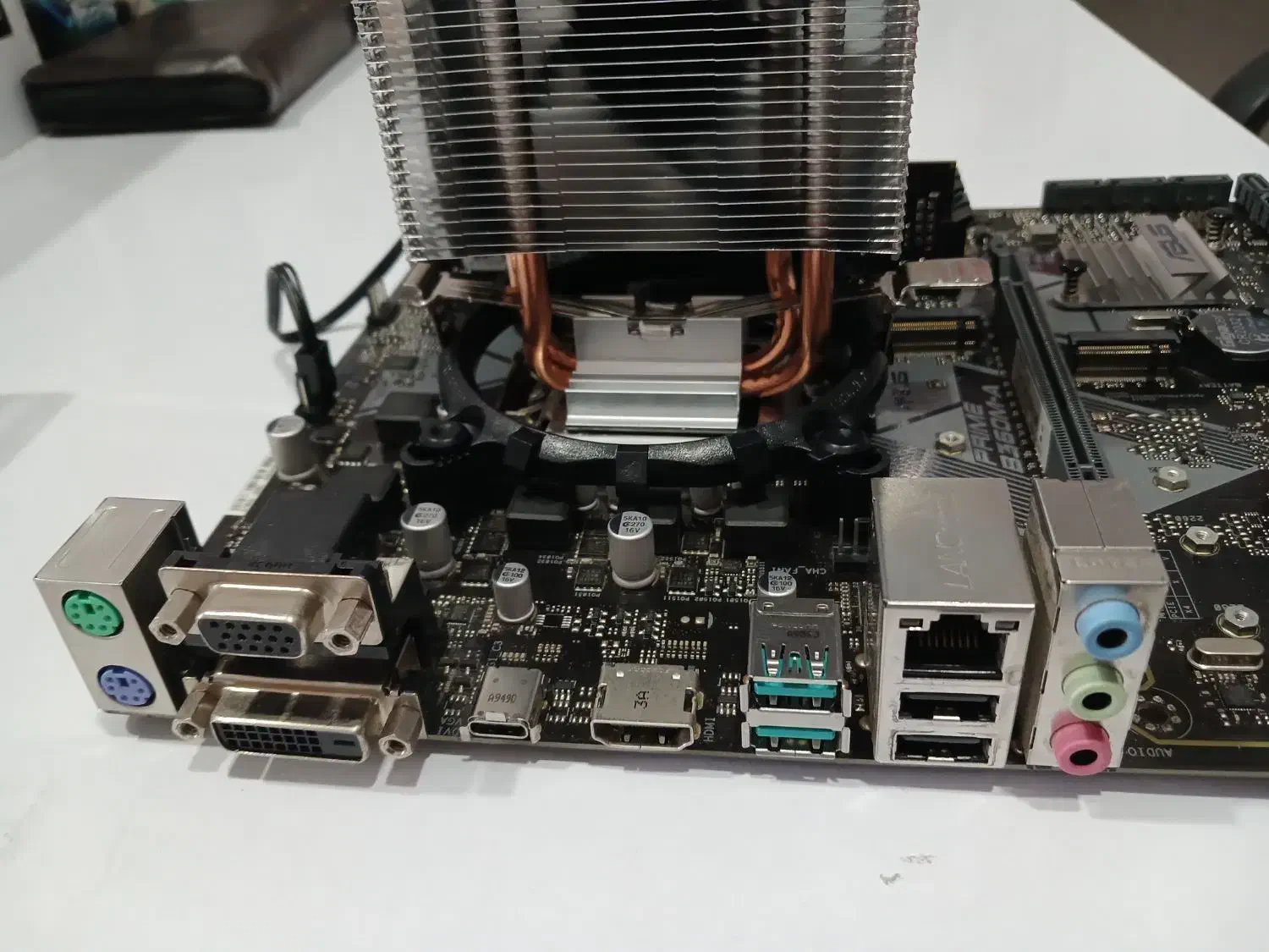 مادربرد و سی پی یو نسل ۹|قطعات و لوازم جانبی رایانه|رشت, اسماعیل آباد|دیوار