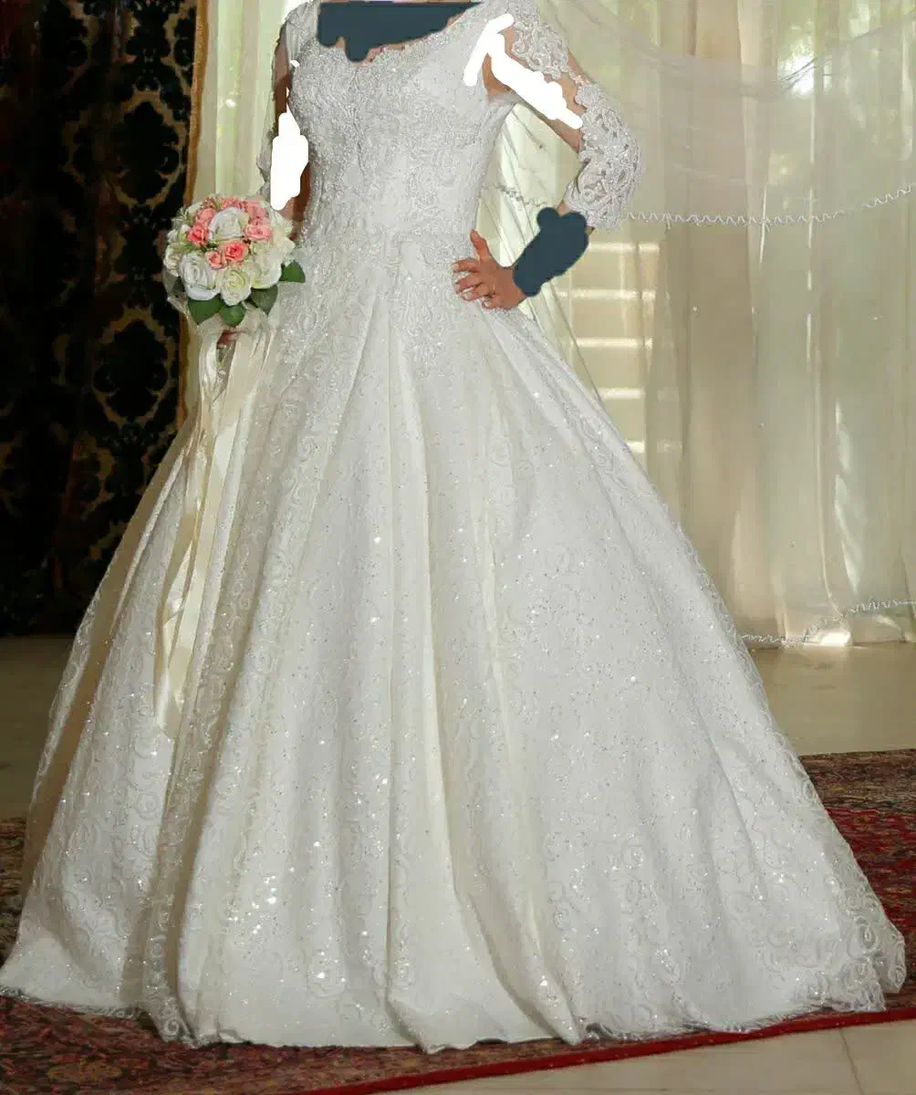 لباس عروس ساتن شاین|لباس|تهران, شهرک شریفی|دیوار