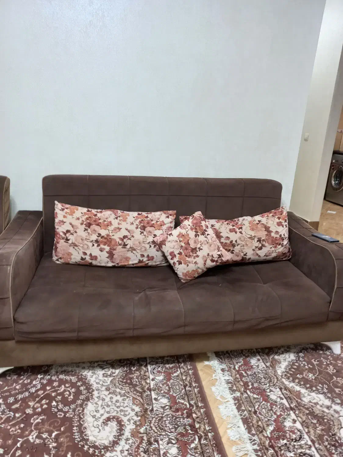 مبل ۷نفره و جلومبلی و میز تلویزیون|مبلمان خانگی و میز عسلی|کیاشهر, |دیوار