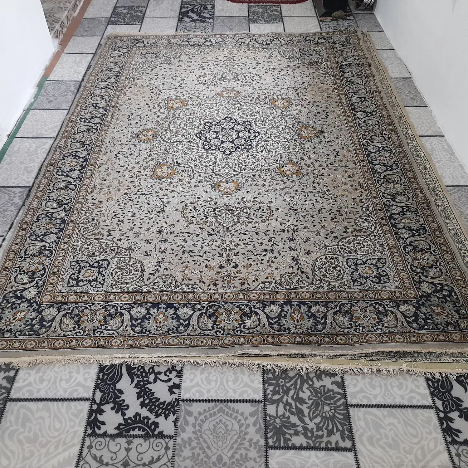 فرش ماشینی|فرش|صومعه‌سرا, |دیوار