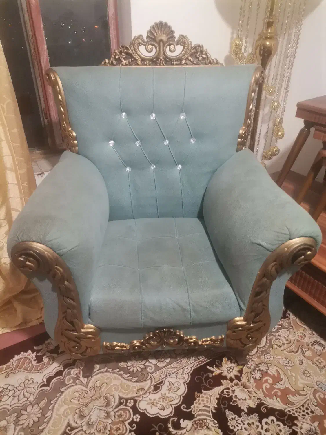 مبل سلطنتی|مبلمان خانگی و میز عسلی|یاسوج, |دیوار