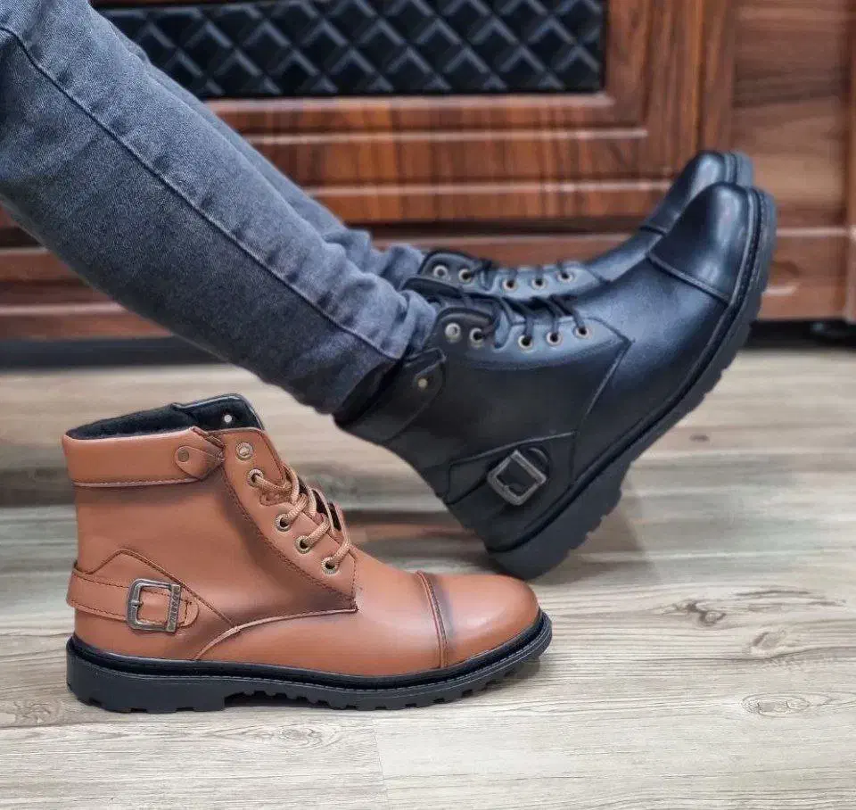 بوت مردانه پشت سگک عمده|کیف، کفش، کمربند|رشت, بازار|دیوار