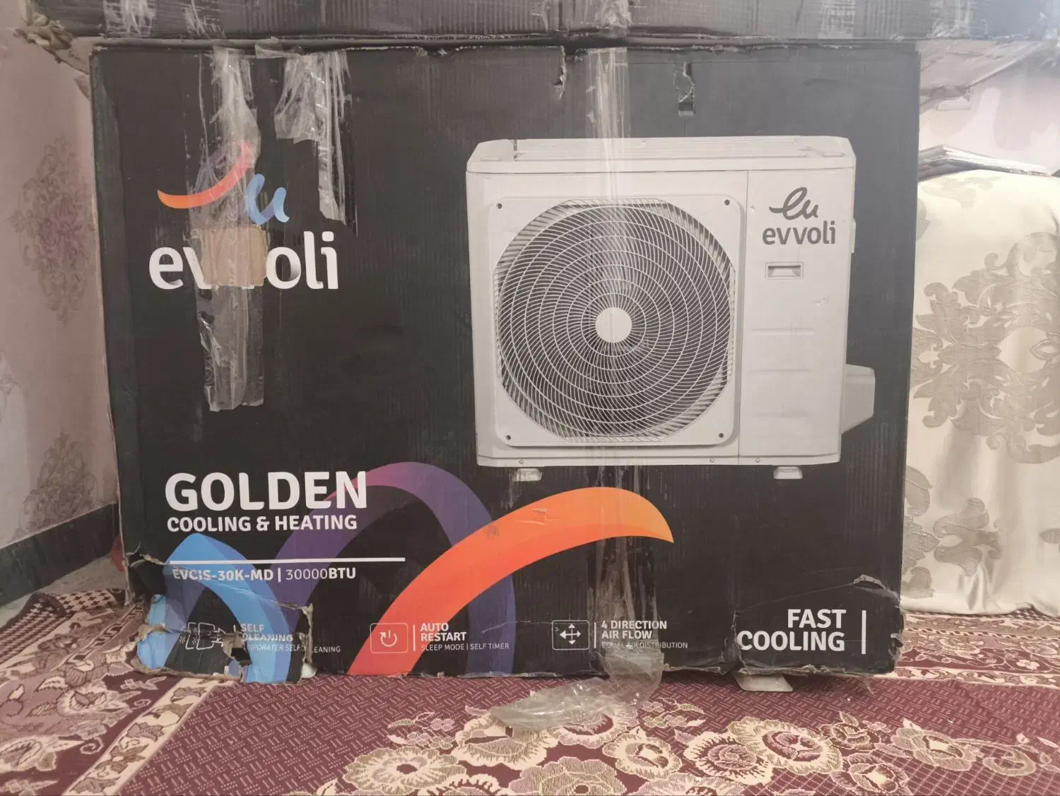 کولر گازی ایولی ۳۰هزار نو آکبند|کولر گازی و فن‌کوئل|ایلام, |دیوار