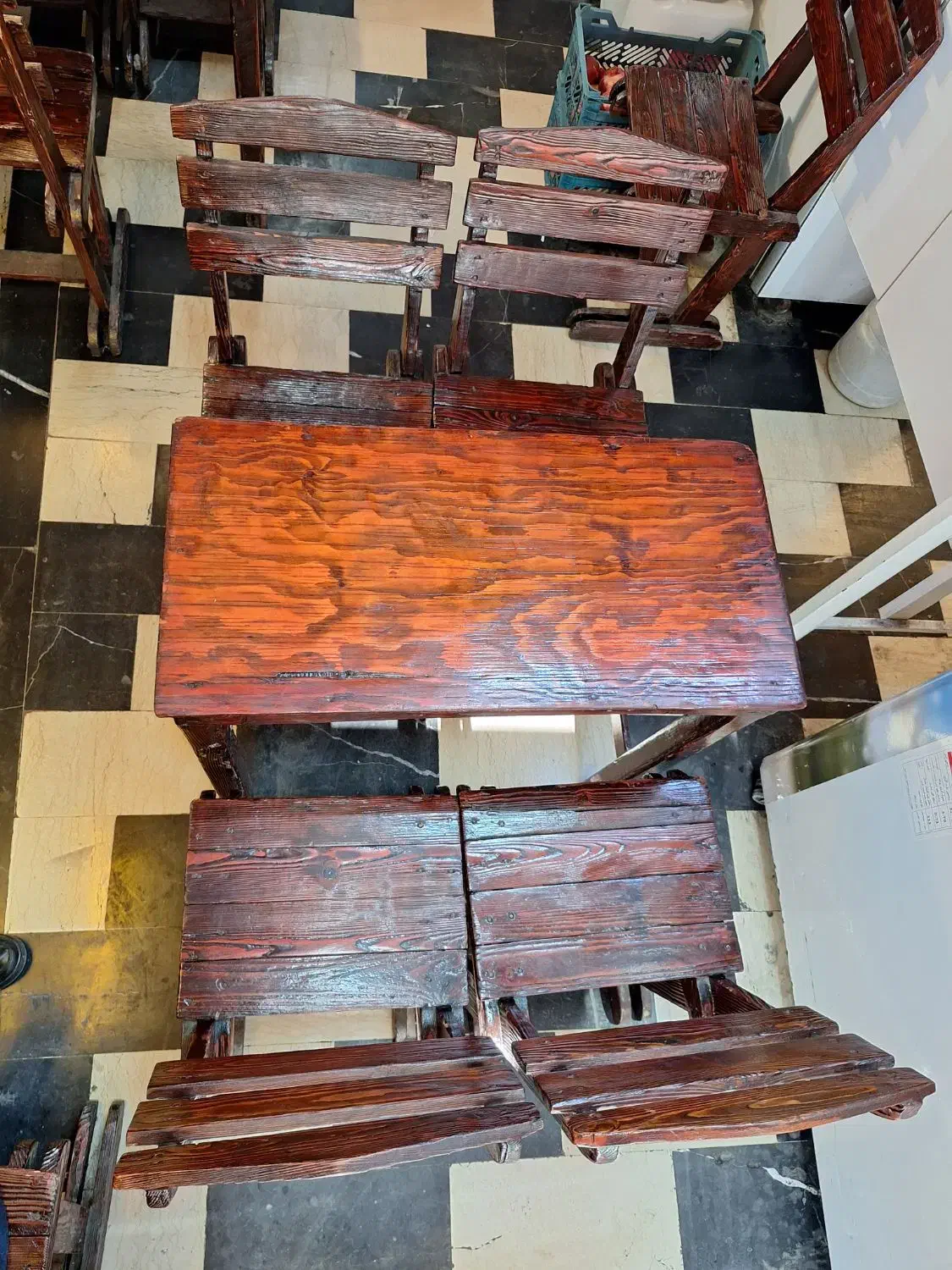 میزوصندلی چوب نراد|کافی‌شاپ و رستوران|آمل, |دیوار