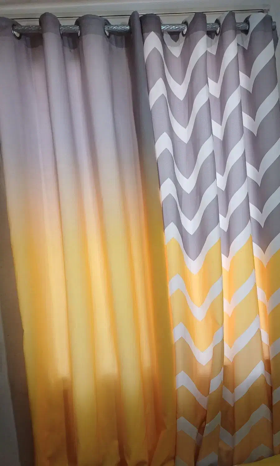 پرده سالم عرض ۱۴۰ طول ۲۸۰|پرده، رانر، رومیزی|چهاردانگه (تهران), |دیوار