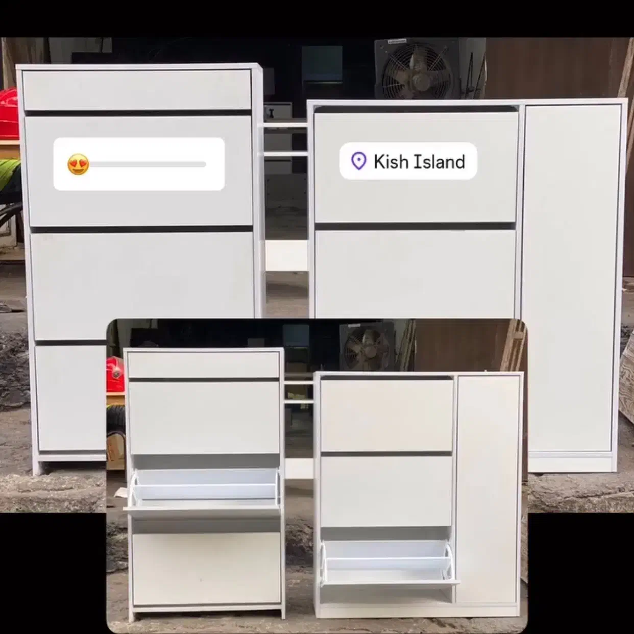 جاکفشی داشپردی|جاکفشی، کمد، دراور|کیش, |دیوار