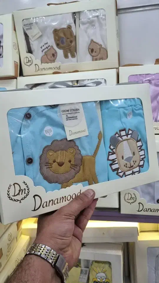 پنج تیکه دانا مود جنس پنبه|کفش و لباس بچه|میبد, |دیوار