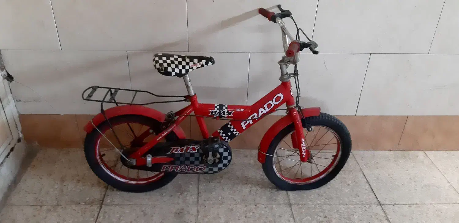 دوچرخه سایز ۱۶ مارک پرادو|دوچرخه، اسکیت، اسکوتر|کرج, مرکز آموزشی شهید مدرس|دیوار
