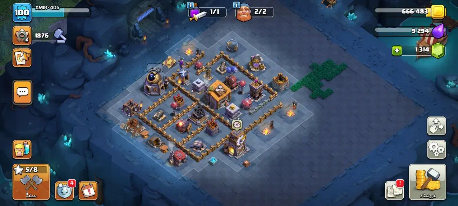 اکانت کلش تان ۱۱|کنسول، بازی ویدئویی و آنلاین|تبریز, |دیوار