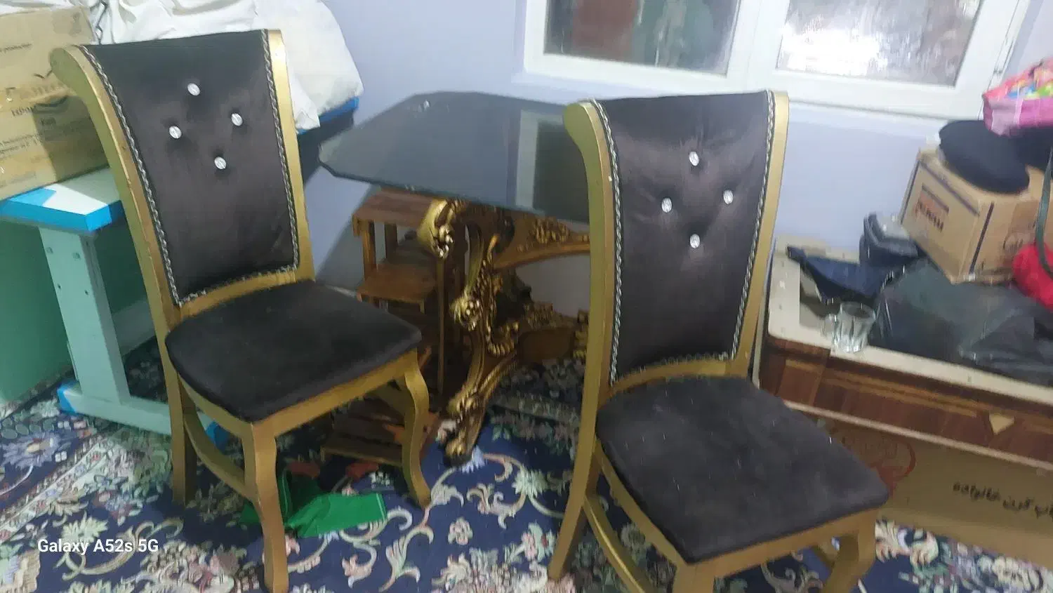 میز نهار خوری چهار نفره|میز و صندلی غذاخوری|پرند, فاز ۵|دیوار