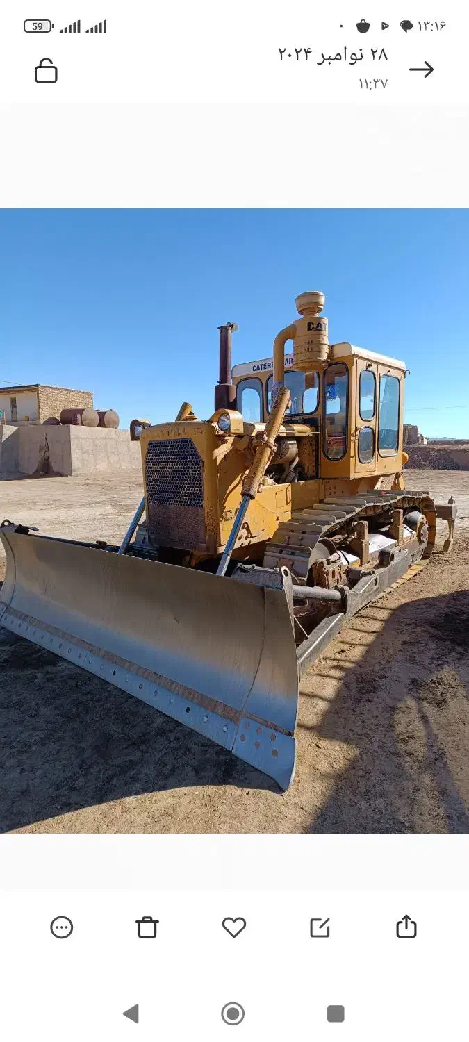 فروش 2عدد بلدوزر دی6 کاترپیلار|خودرو سنگین|ماهدشت, |دیوار