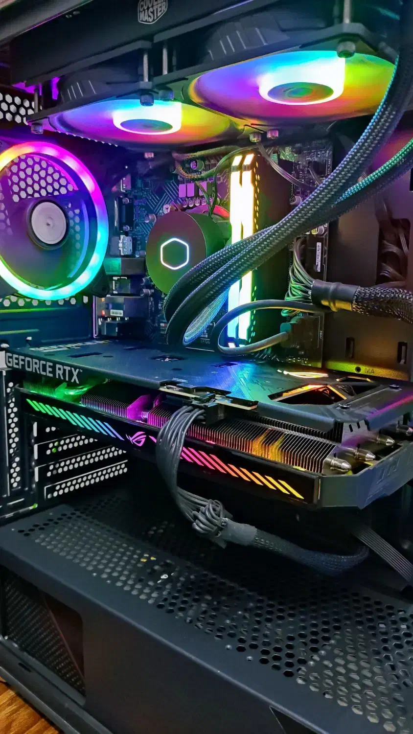 Asus ROG Strix GeForce RTX 3050 OC|قطعات و لوازم جانبی رایانه|گرگان, |دیوار