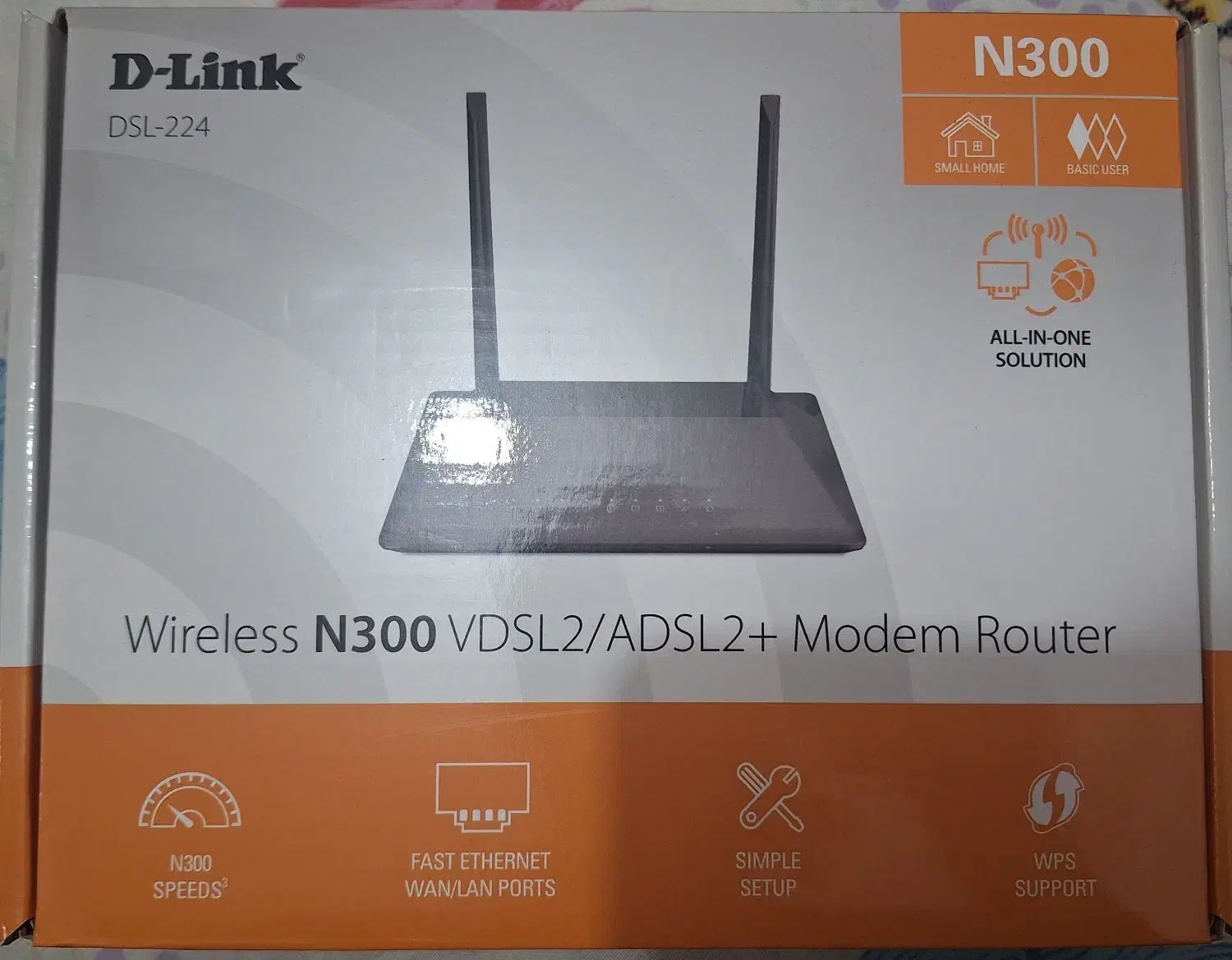 مودم دی لینک dsl 224|مودم و تجهیزات شبکه|کازرون, |دیوار