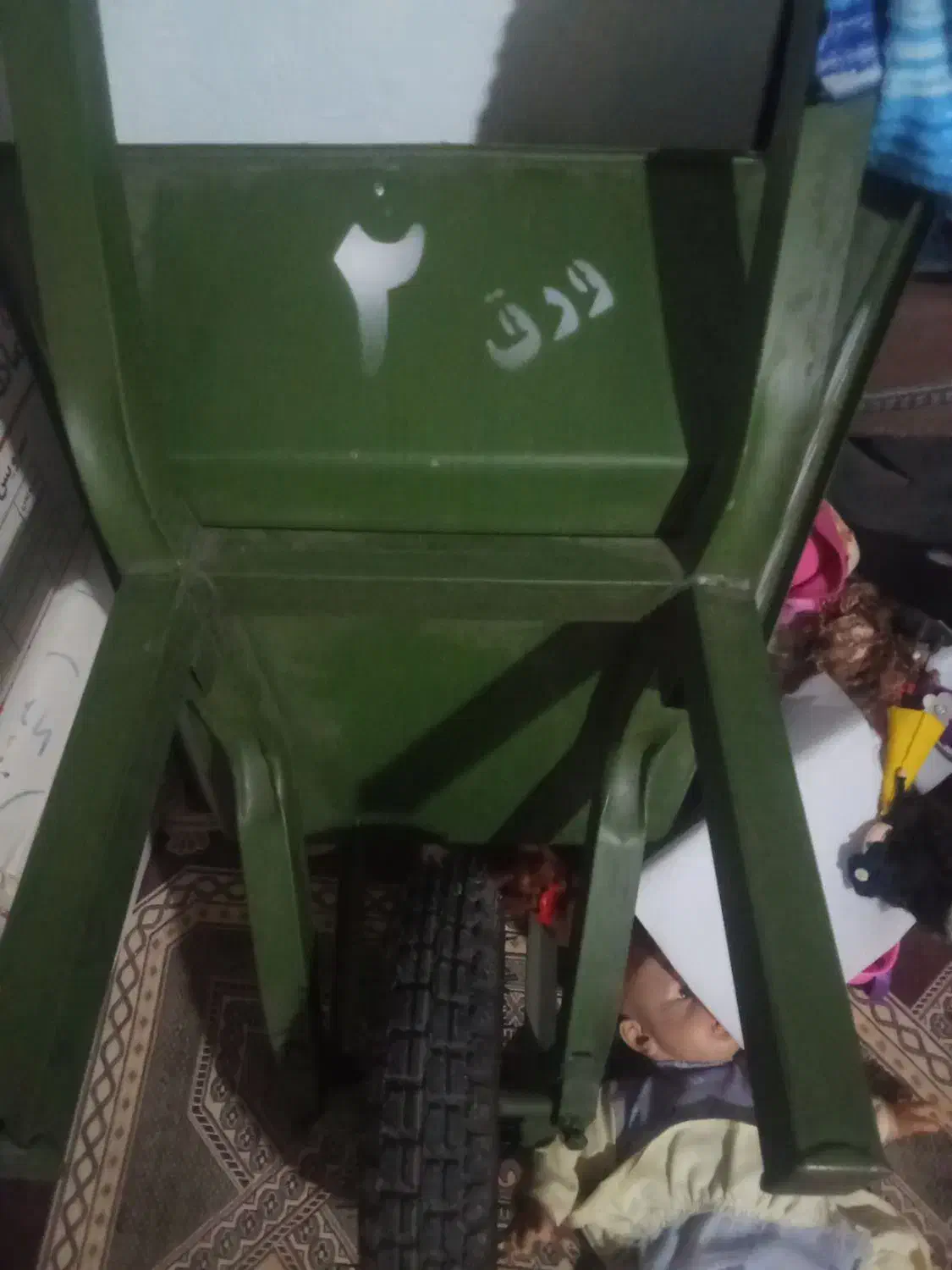 گاری یزد و قرقره و10متر بند وکلنگ|ابزارآلات|میناب, |دیوار