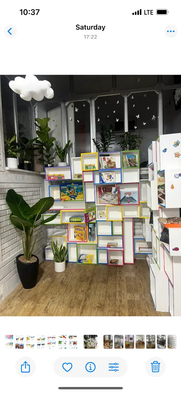 دکور - کتابخانه|کتابخانه، شلف، قفسههای دیواری|خمینیشهر, |دیوار