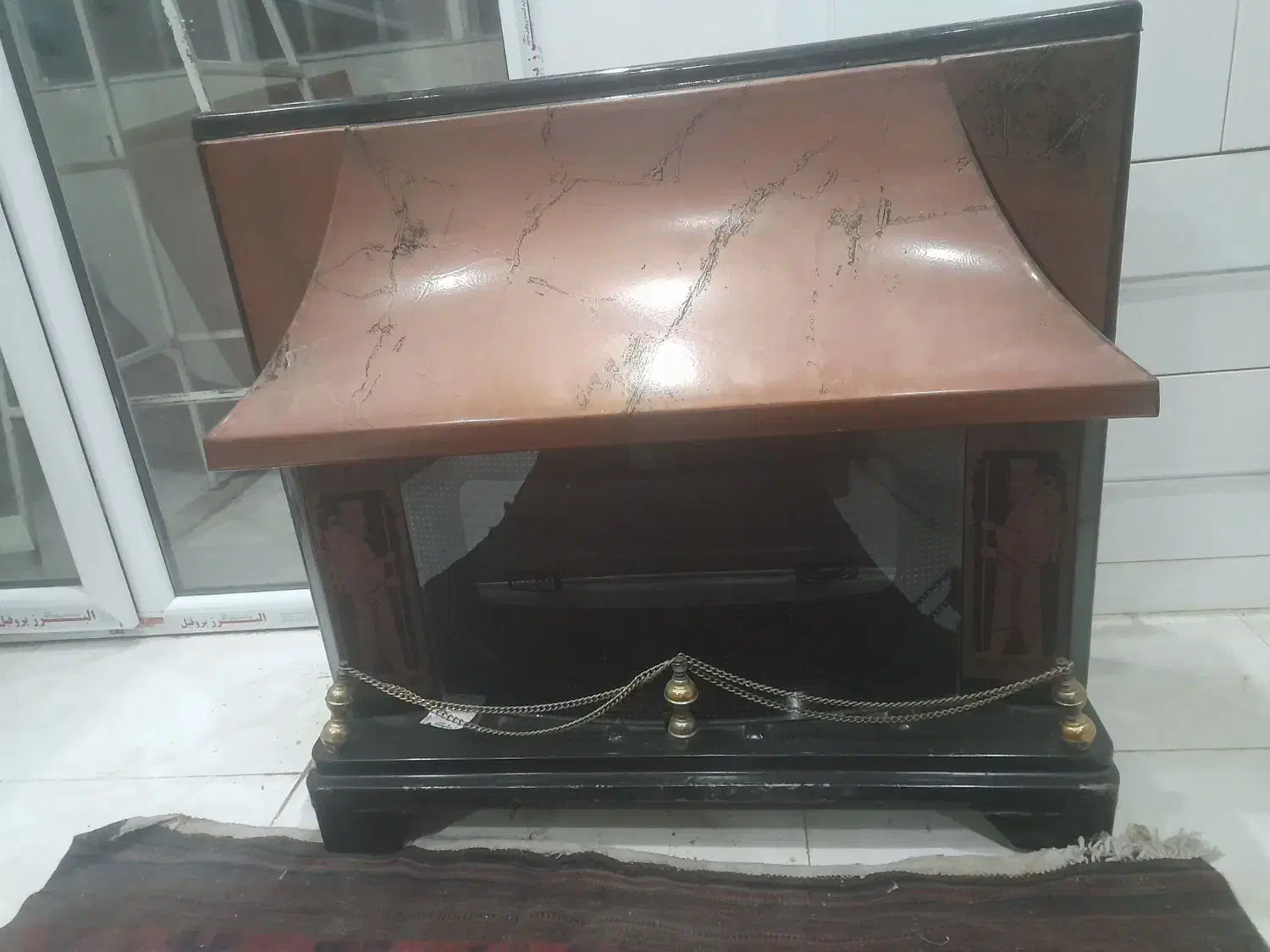 بخاری طرح شومینه|بخاری، هیتر، شومینه|قزوین, |دیوار