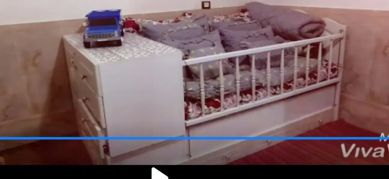 تخت کودک و نوجوان شو|تخت و سرویس خواب|قدس, شهر‌قدس|دیوار